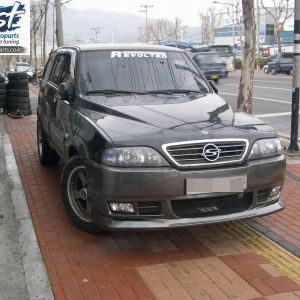 무쏘 프론트 에어댐 미리보기