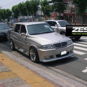 무쏘 프론트 에어댐 미리보기